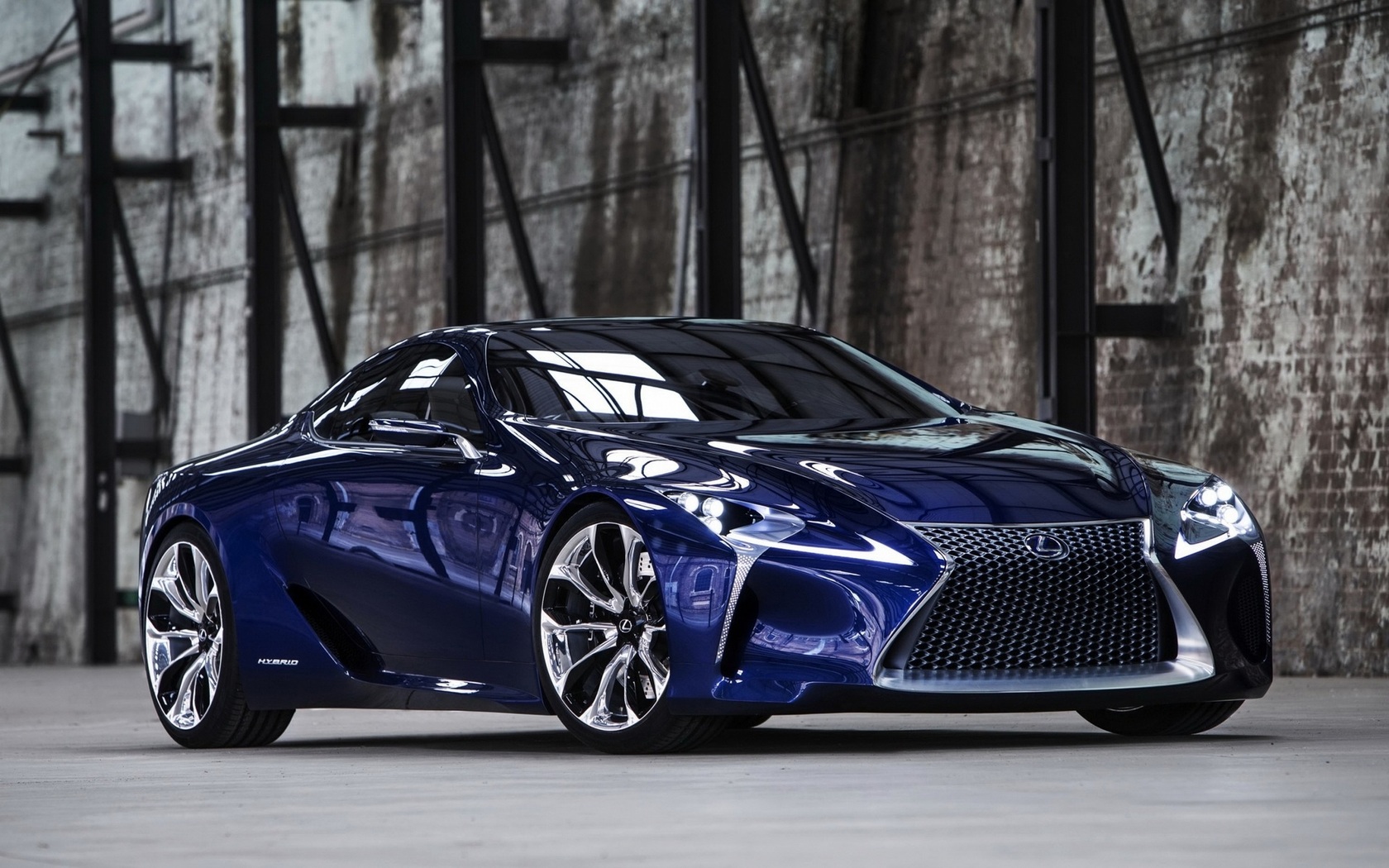 Lexus LF-LC Blue Hybrid Concept 2012